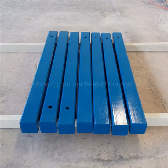 Fiberglass Composite Surface Mat Smooth Glass Fiber Square Tube