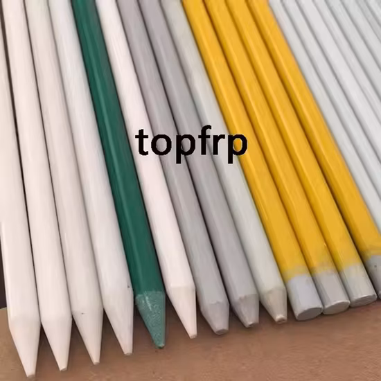 Gfrp Fiberglass Bar Epoxy Composite Fiberglass Rebar Glass Fiber Rebar
